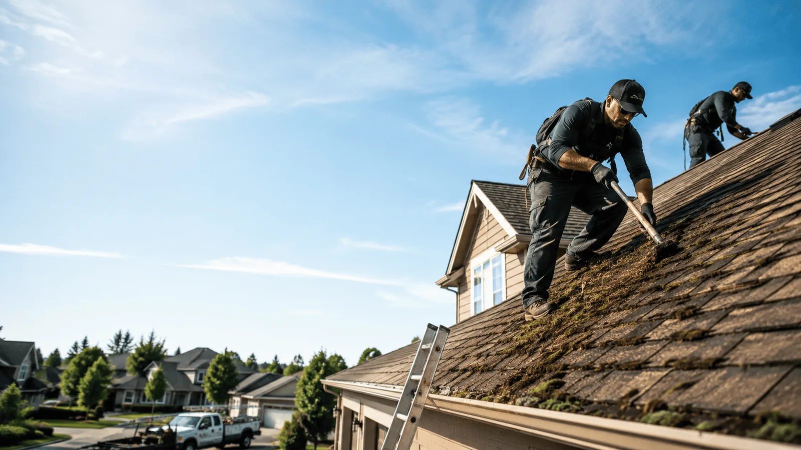 Roof Moss Removal in Dunlow, WV near me